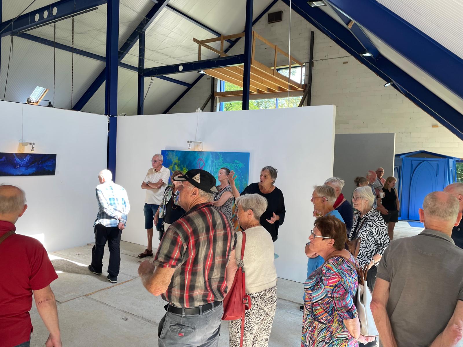 Rondleiding in Artphy laatste weekend september